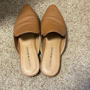 Lucky Brand Women's Baamira Mule Tan size 7